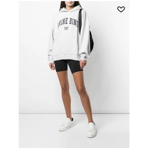 Anine Bing Heavy Logo-print sweatshirt